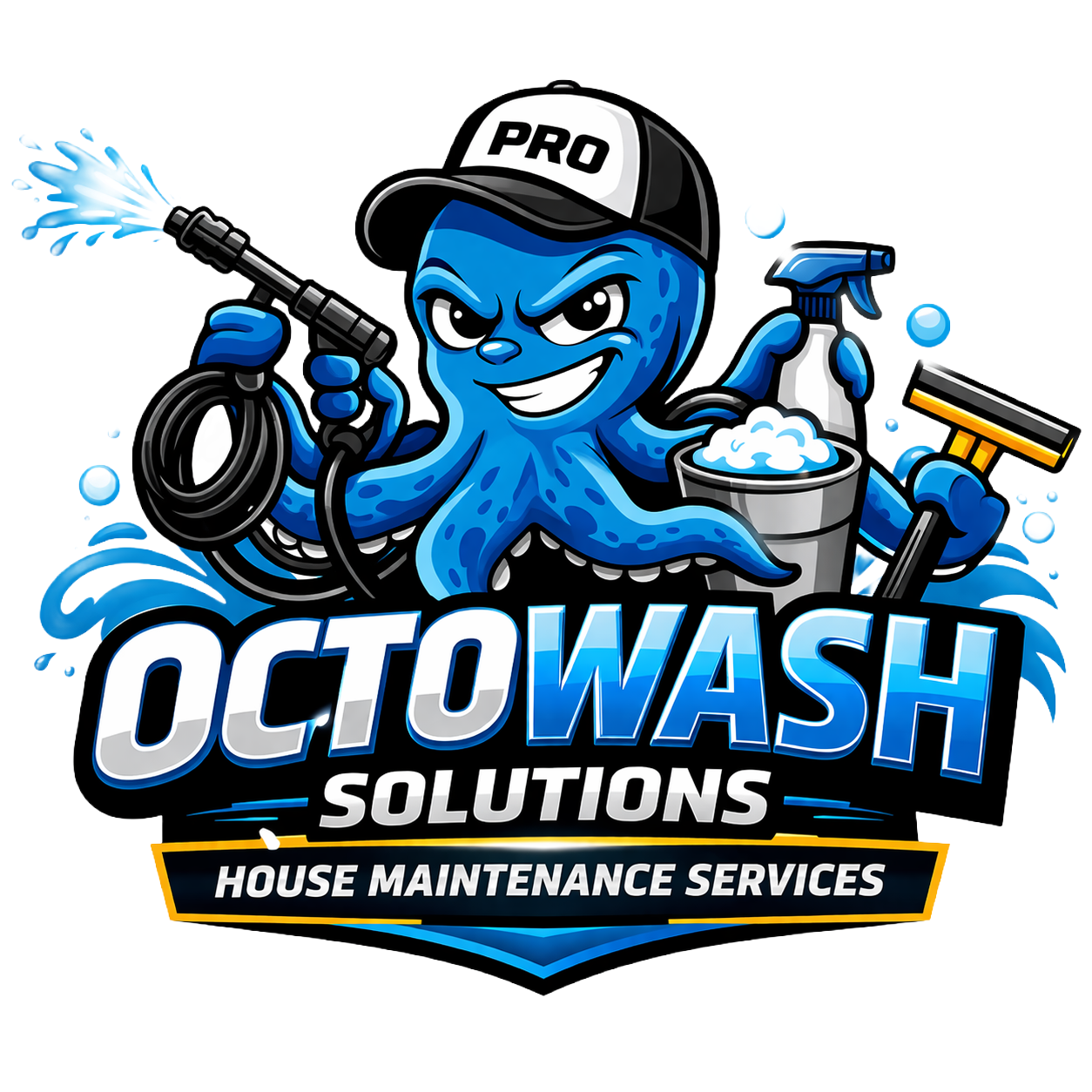 OctoWash Solutions logo